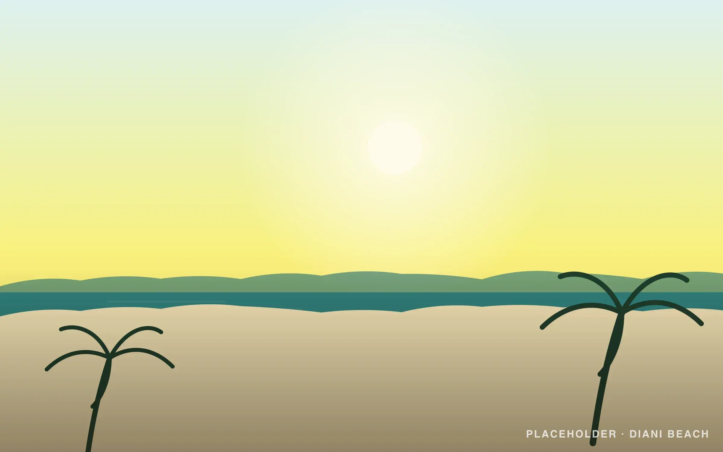 Placeholder landscape for Diani Beach