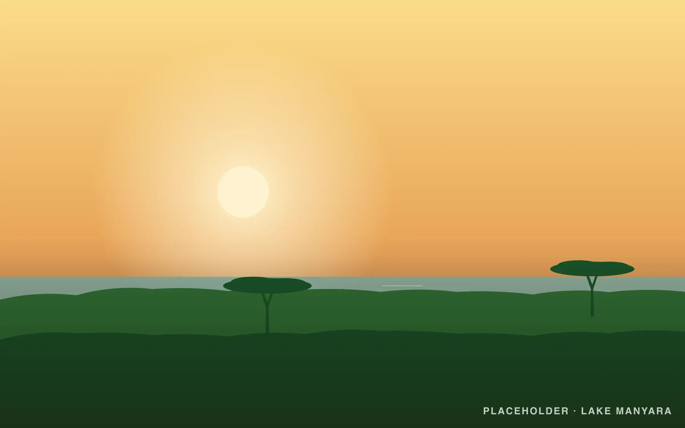Placeholder landscape for Lake Manyara