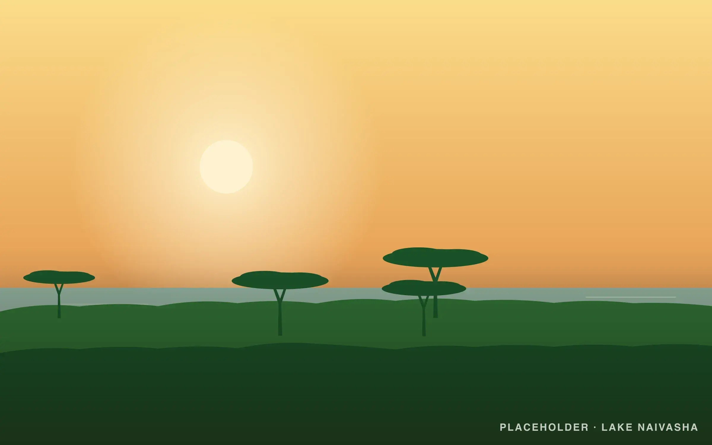 Placeholder landscape for Lake Naivasha