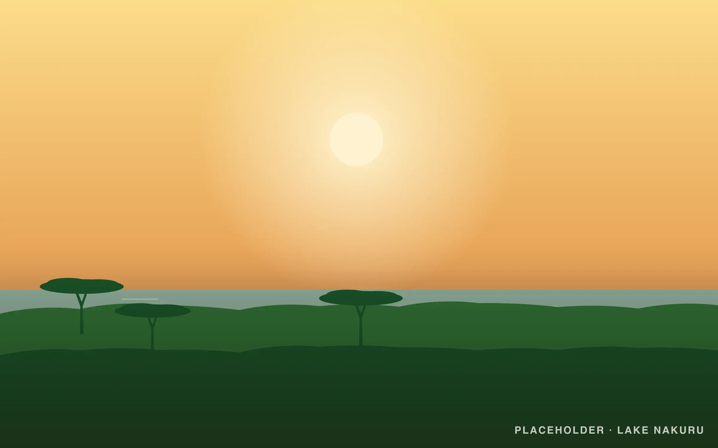 Placeholder landscape for Lake Nakuru