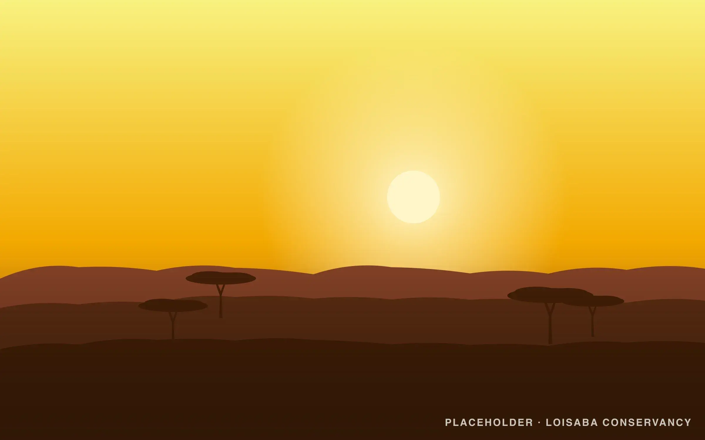 Placeholder landscape for Loisaba Conservancy