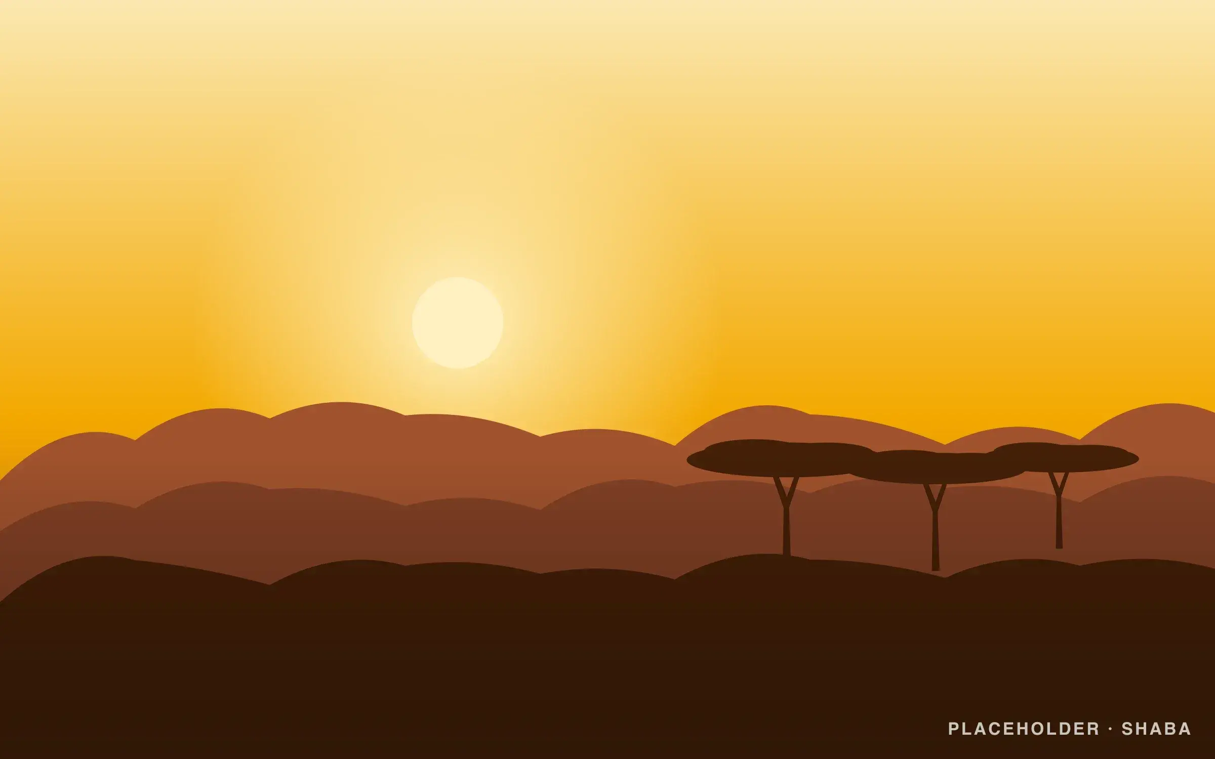Placeholder landscape for Shaba