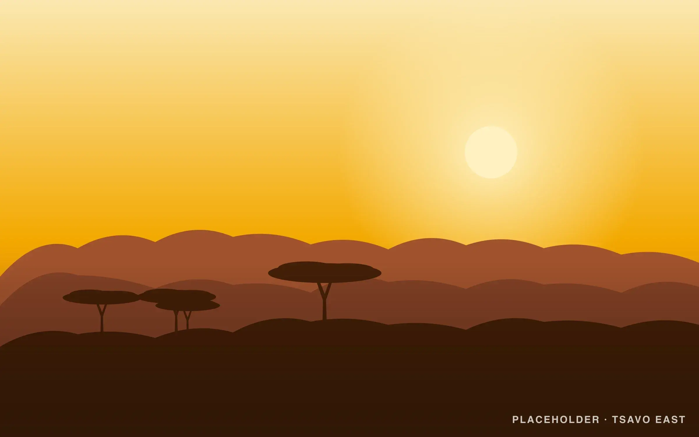 Placeholder landscape for Tsavo East